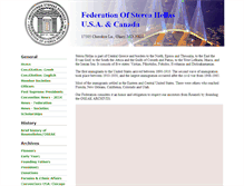 Tablet Screenshot of federationofstereahellas.org